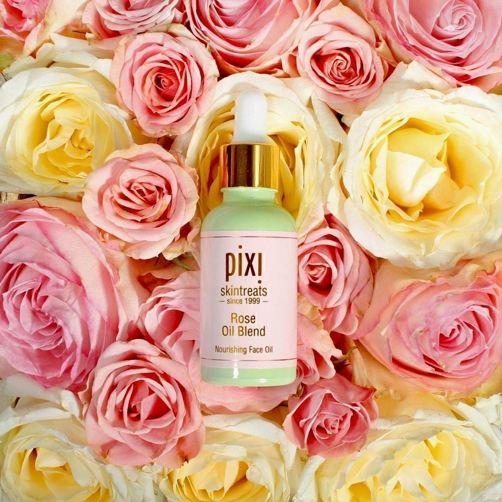 ⭐️ PIXI Rose Oil Blend Pomegranate Skintreats NIB!